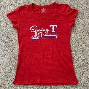 TEXAS RANGERS 2018 SPRING TRAINING WOMENS T-SHIRT